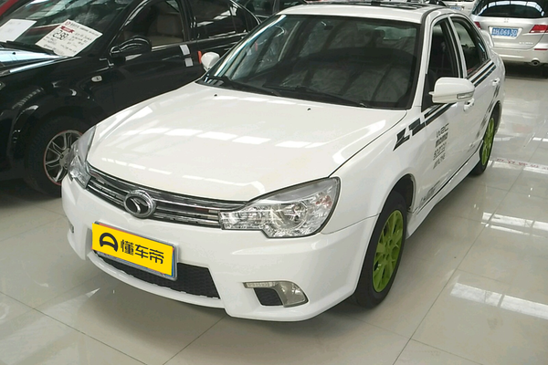 V3菱悦 2014款 1.5L 手动风采版车门开启方式_车身图