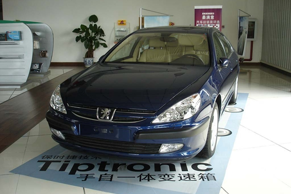 标致607 2004款 3.0 整备质量(kg)_车身图