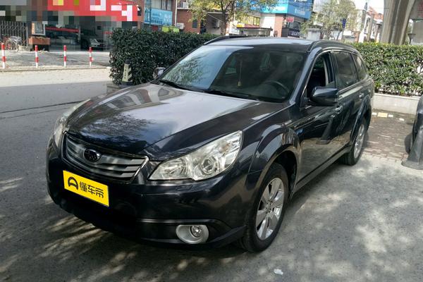 OUTBACK傲虎 2011款 3.6R豪华导航版后轮胎规格尺寸_车轮/制动图