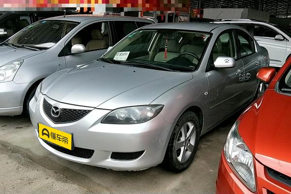 马自达3 2007款 2.0 手动 标准版后轮距(mm)_车身图