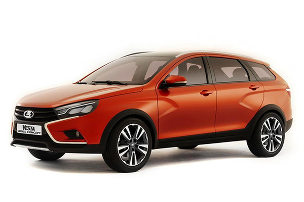 Vesta 2015款 Cross Concept车身结构_车身图