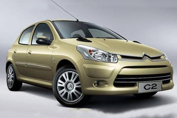 雪铁龙C2 2008款 1.6L AT EX行李舱容积(L)_车身图