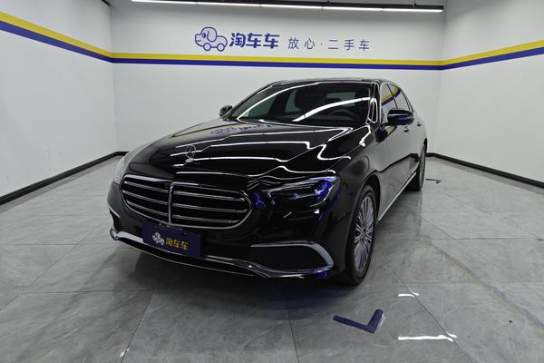 二手奔驰E级 2022款 E 300 L 时尚型 轿车