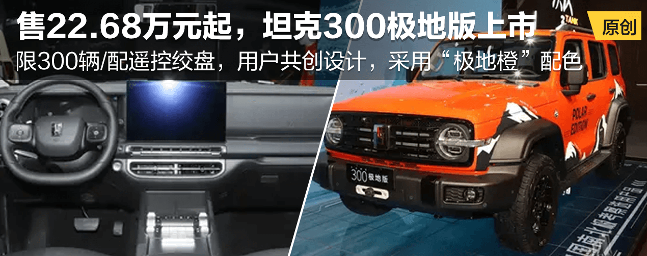 坦克300极地版上市