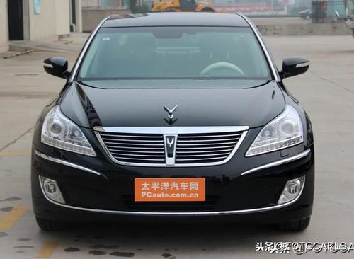 128万总统座驾,现代雅科仕50l v8旗舰实拍,网友:差红旗太多了