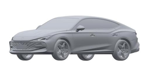 疑似新款名爵6 Pro MG全新轿跑车外观专利图曝光