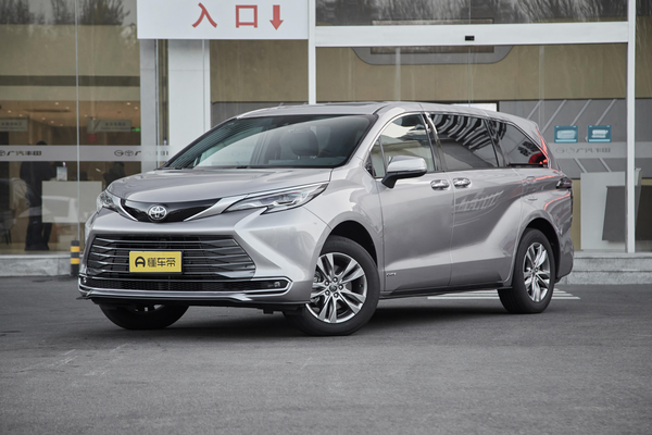 赛那 2024款 双擎 2.5L 四驱豪华版前/后扶手_座椅配置图