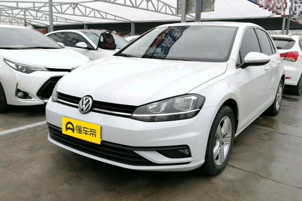 高尔夫 2018款 1.6L 手动时尚型车体结构_底盘/转向图