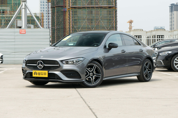 奔驰CLA 2022款 改款 CLA  200 4MATIC 四门轿跑车车门开启方式_车身图