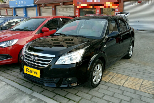 奇瑞E5 2011款 1.8L CVT卓悦型最小离地间隙(mm)_车身图