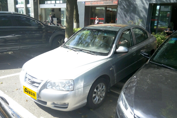 伊兰特 2007款 1.6L 手动舒适型整备质量(kg)_车身图
