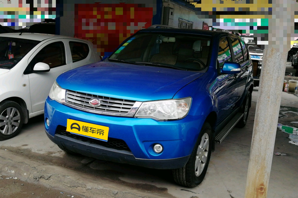 陆风X8 2009款 2.4L 汽油4X4超豪华型后悬挂形式_底盘/转向图
