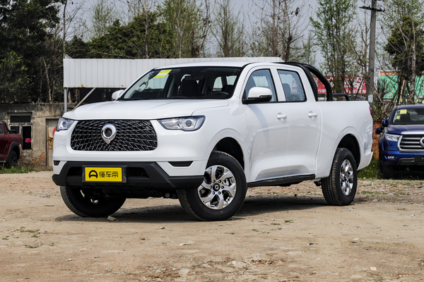 炮 2021款 商用版 2.0T汽油 自动两驱精英型 长箱GW4C20B车门开启方式_车身图