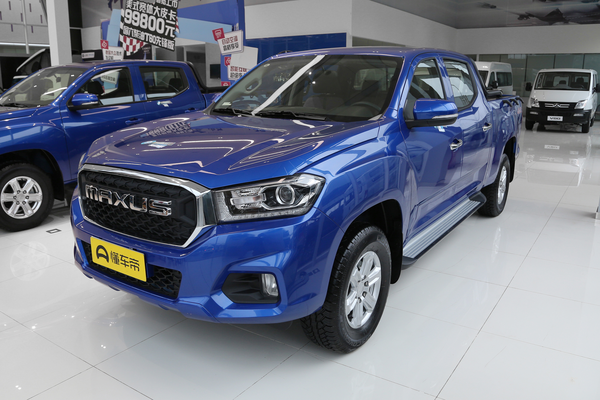 大通T70 2020款 2.0T柴油自动四驱纪念版长箱驱动方式_底盘/转向图