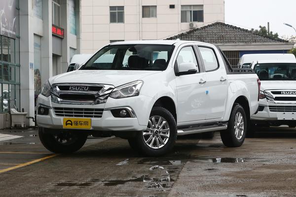 D-MAX 2019款 3.0T两驱自动精英型4JJ1-TC HI座位数(个)_车身图
