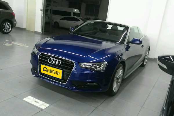 奥迪A5 2013款 Cabriolet 40 TFSI quattro风尚版车体结构_底盘/转向图