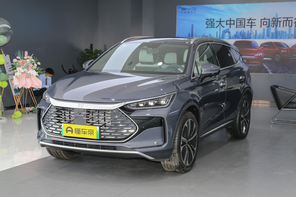 唐DM 2022款 DM-p 215KM四驱尊享型行李舱容积(L)_车身图
