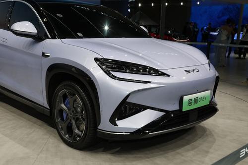 比亚迪海狮07 EV将于北京车展正式上市，首搭“天神之眼”智驾车型
