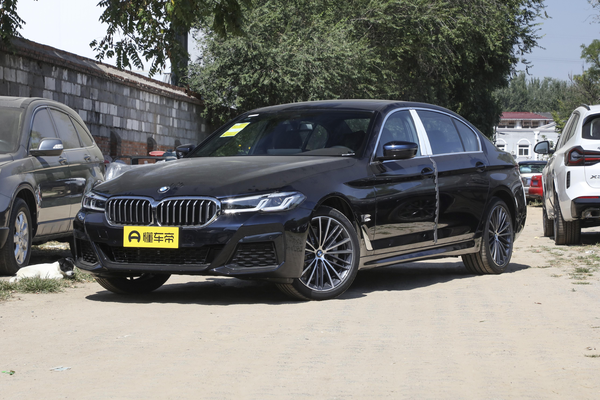 宝马5系 2022款 二次改款 530Li 领先型 M运动套装导航路况信息展示_智能互联图