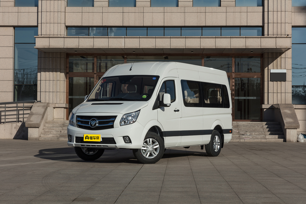 图雅诺 2021款 豪华版小客康明斯2.8T长轴中顶9座车门开启方式_车身图