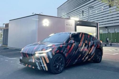 蔚来第二品牌乐道首款车型最新谍照曝光，将于三季度上市