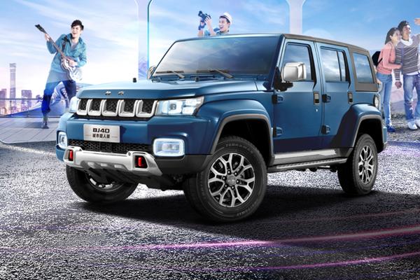 北京越野BJ40 2023款 2.3T 手动四驱刀锋英雄版先锋型驱动方式_底盘/转向图