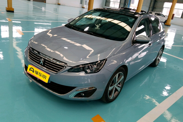 标致308S 2015款 1.6T 自动睿驰版最小离地间隙(mm)_车身图