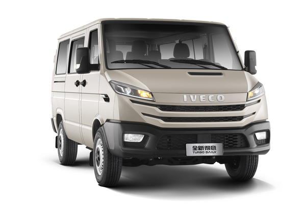依维柯得意 2023款 A35M1多用途乘用车  2.5T国六 手动挡 短轴低顶单胎 侧拉门后悬挂形式_底盘/转向图