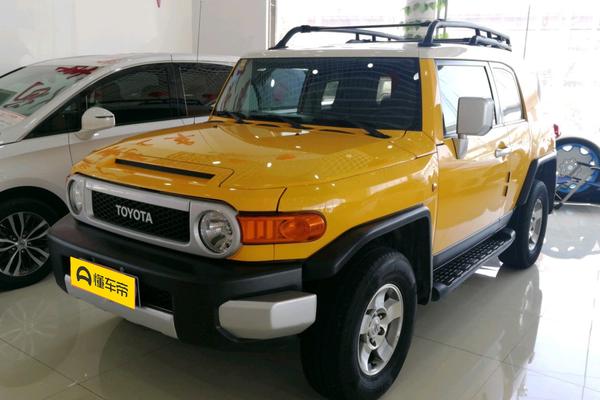 FJ 酷路泽 2010款 4.0 自动 四驱版油箱容积(L)_车身图