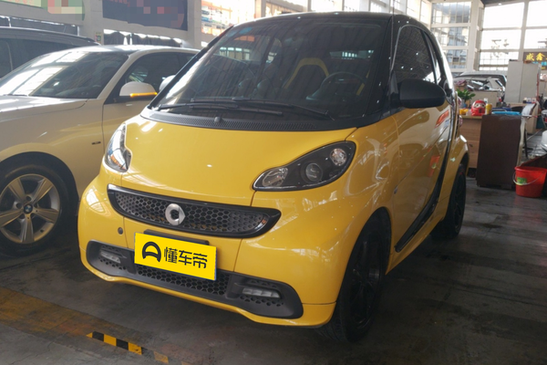 smart fortwo 2013款 1.0 MHD 硬顶城市游侠特别版座椅材质_座椅配置图