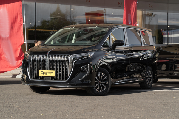 红旗HQ9 PHEV 2024款 四驱旗舰版座椅皮质风格_座椅配置图