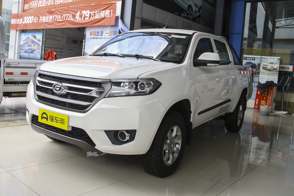 雄师F22 2017款 2.8T两驱柴油国五进取型4B28V16厂商_基本信息图