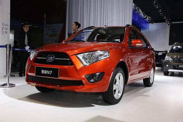 夏利N7 2014款 1.3L 手动运动舒适型厂商_基本信息图