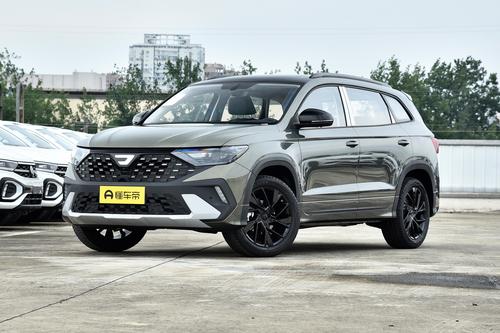 新车｜外观黑化/仙踪绿涂装/1.4T+6AT，捷达VS7千里江山版实车