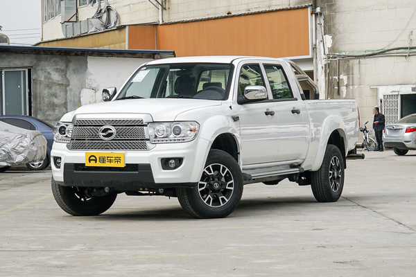 威虎 2020款 2.5T柴油国VI平底货箱四驱大双中控彩色屏幕_智能互联图