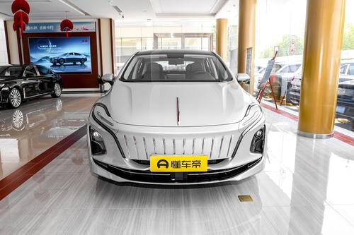 到店实测红旗E-QM5，前置前驱，纯电续航431KM，售价16.58万