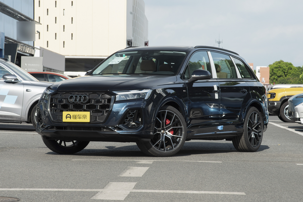 奥迪Q7 2025款 55 TFSI quattro S line黑武士型前悬挂形式_底盘/转向图