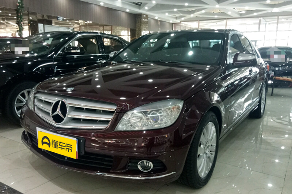奔驰C级 2008款 C 200K 标准型前排安全气囊_被动安全图