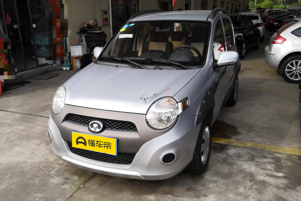 长城M1 2010款 1.3L 四驱舒适型后悬挂形式_底盘/转向图