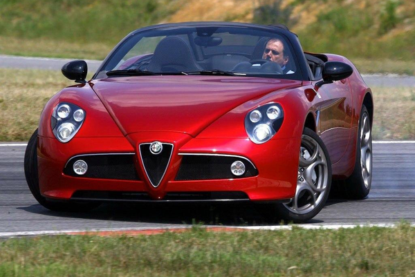 ALFA 8C 2009款 Spider车身结构_车身图