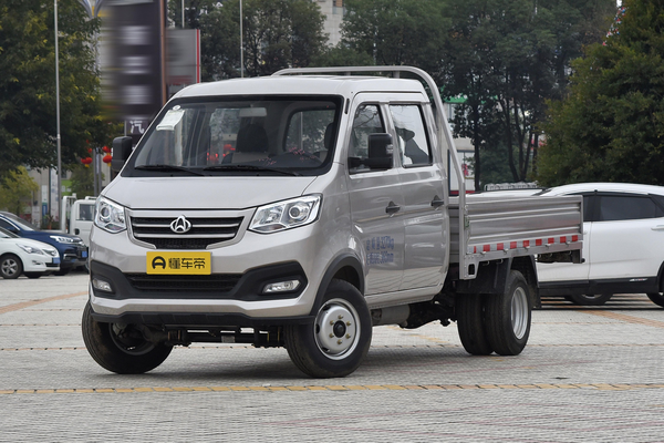 跨越王X3 2021款 1.6L标准型双排双后轮2710mm货箱DAM16KR座位数(个)_车身图