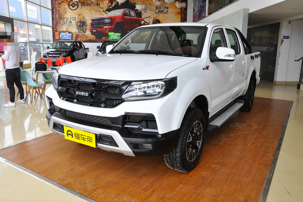 黄海·翔龙 2021款 2.5T 黄海大牛N1S商用版 柴油四驱加长平底货箱创业型 JE4D25Q6A厂商_基本信息图