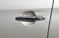 镀铬门把手