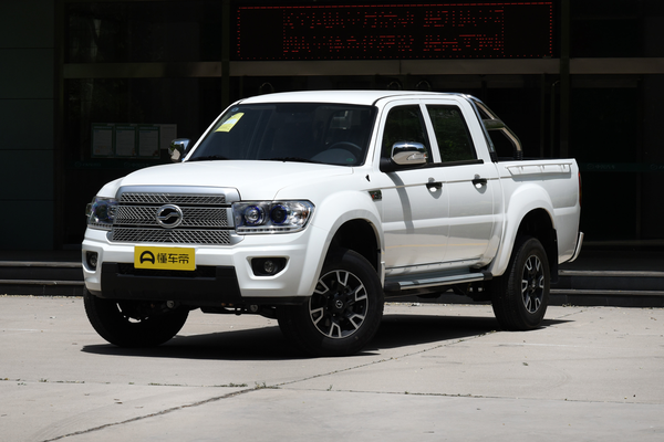 威虎 2020款 2.5T柴油国VI两驱标准型中双前雾灯_灯光配置图