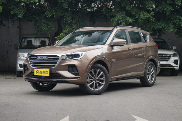 捷途X70 2020款 1.5T 手动悦行版 7座行李舱容积(L)_车身图