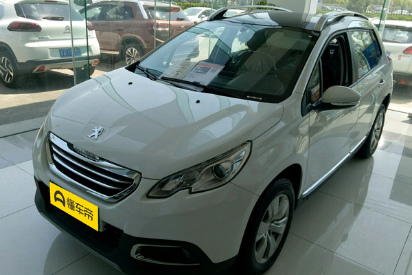 标致2008 2015款 1.6THP 自动时尚版最小离地间隙(mm)_车身图