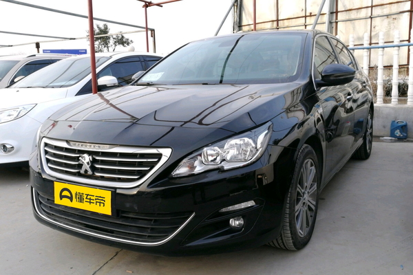 标致408 2014款 1.6T 自动尊贵版车体结构_底盘/转向图