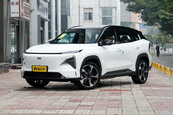 银河L7 2023款 1.5T DHT 115km 亚运幻影版行李舱容积(L)_车身图