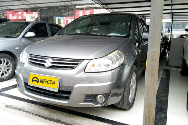 天语 SX4 2006款 三厢 1.6L 自动精英型前悬挂形式_底盘/转向图