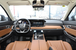 新车｜前脸、车标都变了，能平替红旗HS7？实拍2023款一汽奔腾T99图8